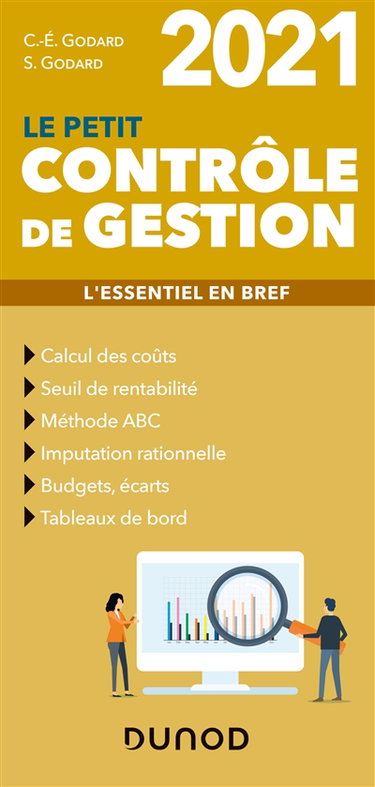 Couverture de Le petit contrôle de gestion 2021 : l'essentiel en bref