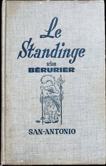 Couverture de Le standinge selon berurier. par Frédéric Dard