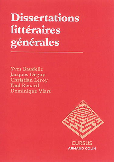 Dissertations littéraires générales
