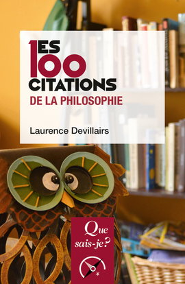 Couverture de Les 100 citations de la philosophie