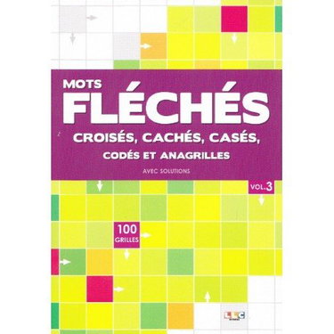 Couverture de Mots fléchés Vol 3 Anagrilles par Collectif