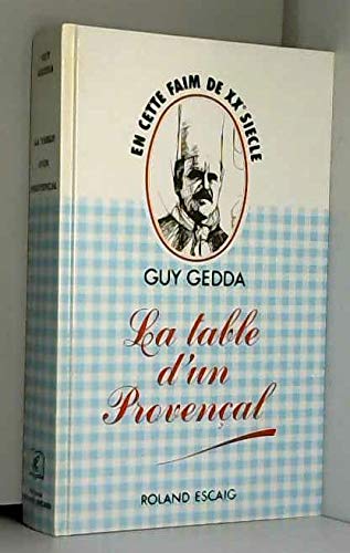 Couverture de La Table d'un Proven al