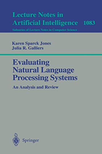 Couverture de Evaluating Natural Language Processing Systems: An Analysis and Review