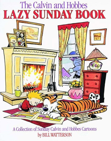 Couverture de The Calvin and Hobbes Lazy Sunday Book