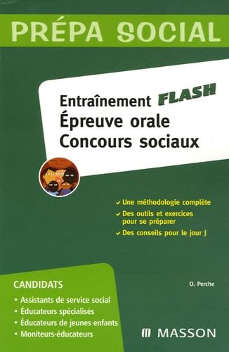 Entraînement flash, épreuve orale, concours sociaux