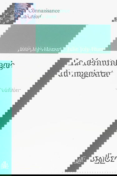 La déontologie du magistrat