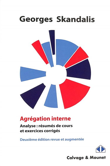 Couverture de Agrégation interne : analyse : résumés de cours et exercices corrigés