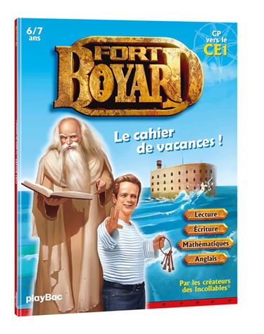Cahier de vacances Fort Boyard : CP vers le CE1, 6-7 ans