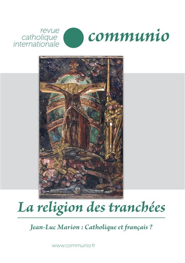 Couverture de Communio, n° 247-248. La religion des tranchées par Olivier Chaline