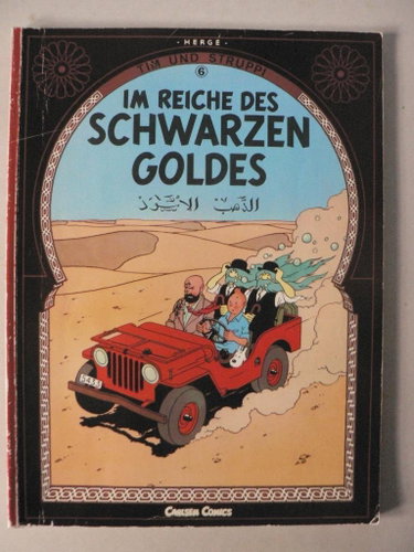 Couverture de Tim Und Struppi: Reich DES Schwarzen Goldes par Hergé
