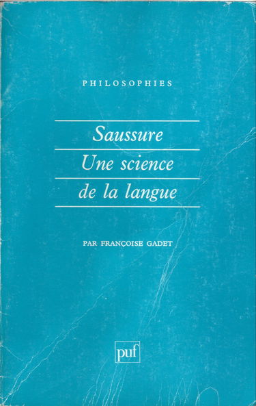 Saussure, une science de la langue