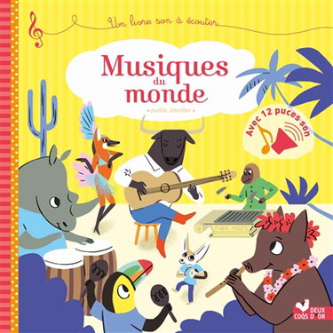 Couverture de Musiques du monde par Sophie de Mullenheim