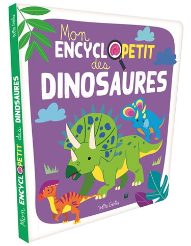 Couverture de Mon encyclopetit des dinosaures