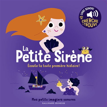 Couverture de La petite sirène : écoute ta toute première histoire ! par Marion Billet