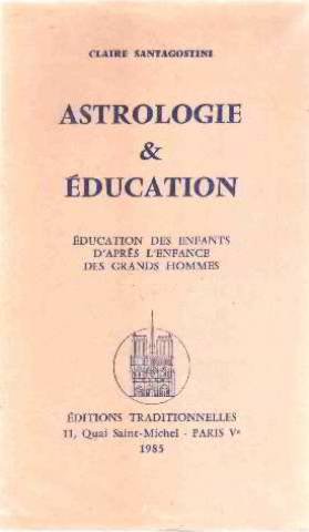 Couverture de Astrologie et education