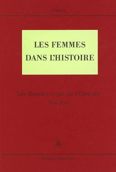 Les femmes dans l'histoire
