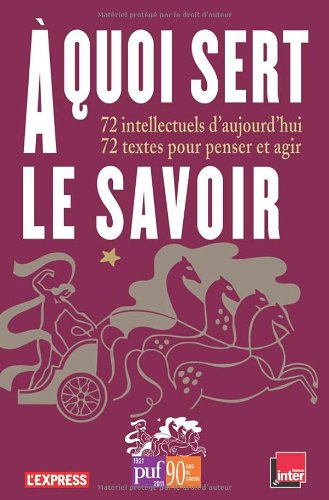 Couverture de Prime a quoi sert le savoir. 11/2011