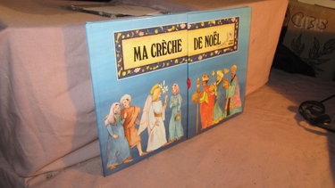 Couverture de Ma crèche de Noël par François Michel