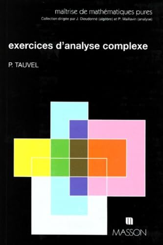 Exercices d'analyse complexe