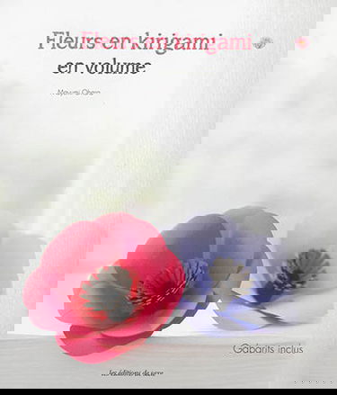 Fleurs en kirigami en volume