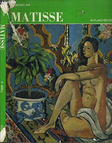 Couverture de MATISSE / COLLECTION ART.