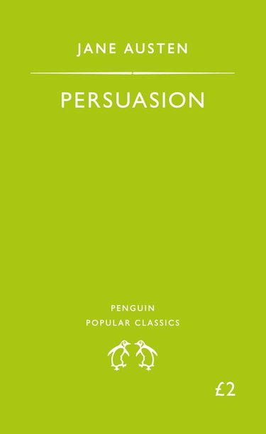 Couverture de Persuasion par Jane Austen
