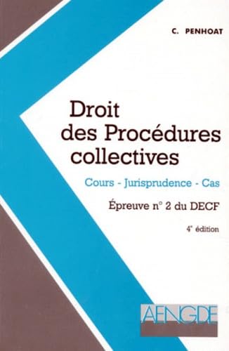 Droit des procédures collectives : cours, jurisprudence, cas