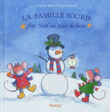 La famille Souris fête Noël au clair de lune