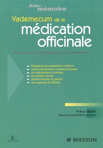 Le vademecum de la médication officinale
