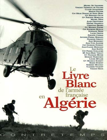 Le livre blanc de l'armée française en Algérie