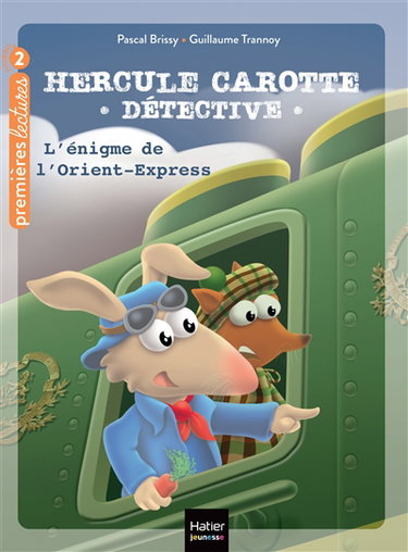 Couverture de Hercule Carotte, détective. Vol. 3. L'énigme de l'Orient-Express