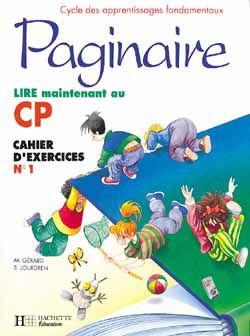 Paginaire CP : lire maintenant, cahier d'exercices n° 1