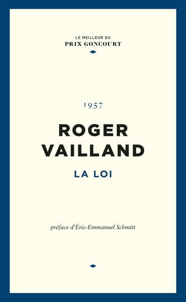Couverture de La loi par Roger Vailland