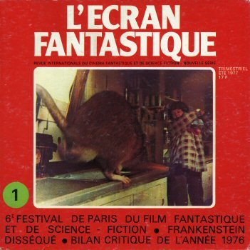 Couverture de L'Écran Fantastique n° 1 par Collectif