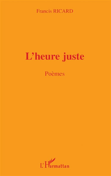 L'heure juste