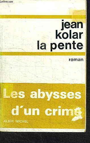 Couverture de La pente