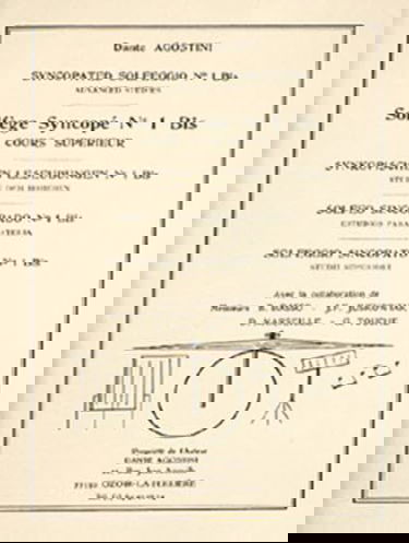 Solfege Syncope - Volume 1 bis