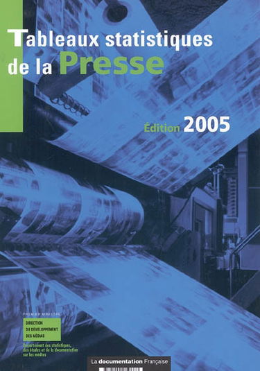 Tableaux statistiques de la presse : données détaillées 2003, rétrospective 1985-2003