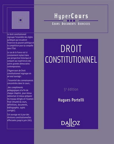 Droit constitutionnel