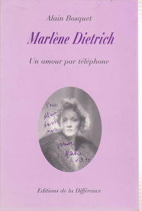 Marlene dietrich : un amour par téléphone