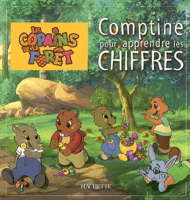Comptine pour apprendre les chiffres : les copains de la forêt