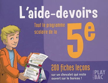 L'aide-devoirs, tout le programme scolaire de la 5e