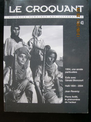 LE CROQUANT n°43 / GERALD BLONCOURT - JEAN REVERZY