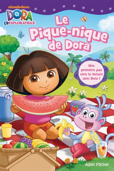 Le pique-nique de Dora : mes premiers pas vers la lecture avec Dora