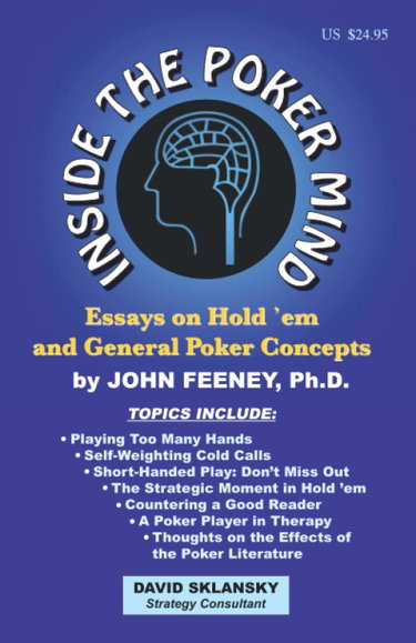 Couverture de Inside the Poker Mind: Essays on Hold 'em and General Poker Concepts
