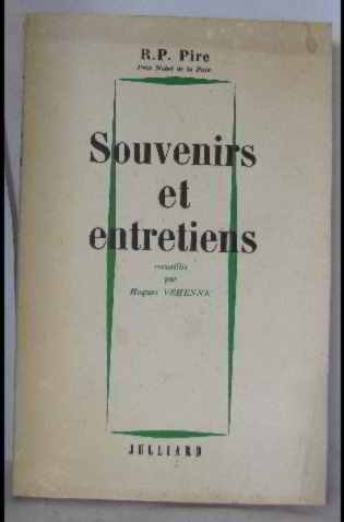 Couverture de SOUVENIRS ET ENTRETIENS. RECUEILLIS PAR HUGUES VEHENNE.