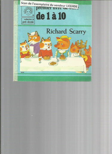 De 1 à 10 (Premier livre de bébé)