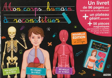 Couverture de Mon corps humain à reconstituer