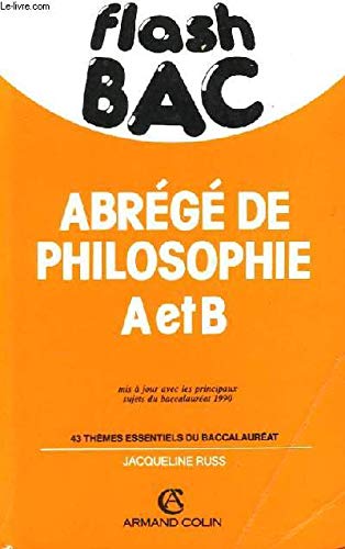 Abrégé de philosophie A et B