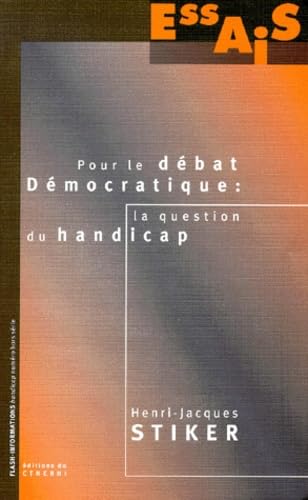 Pour le débat démocratique : la question du handicap